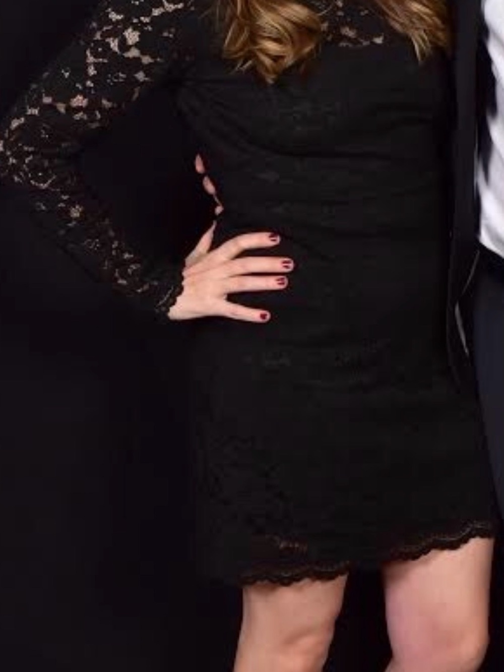 H&M Black formal dress